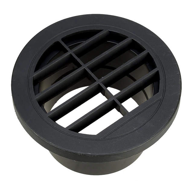 Black Plastic 75mm Diesel Heater Duct Hose Pipe Warm Air Vent Outlet  Rotatable Fit for Eberspacher Webasto Propex - AliExpress