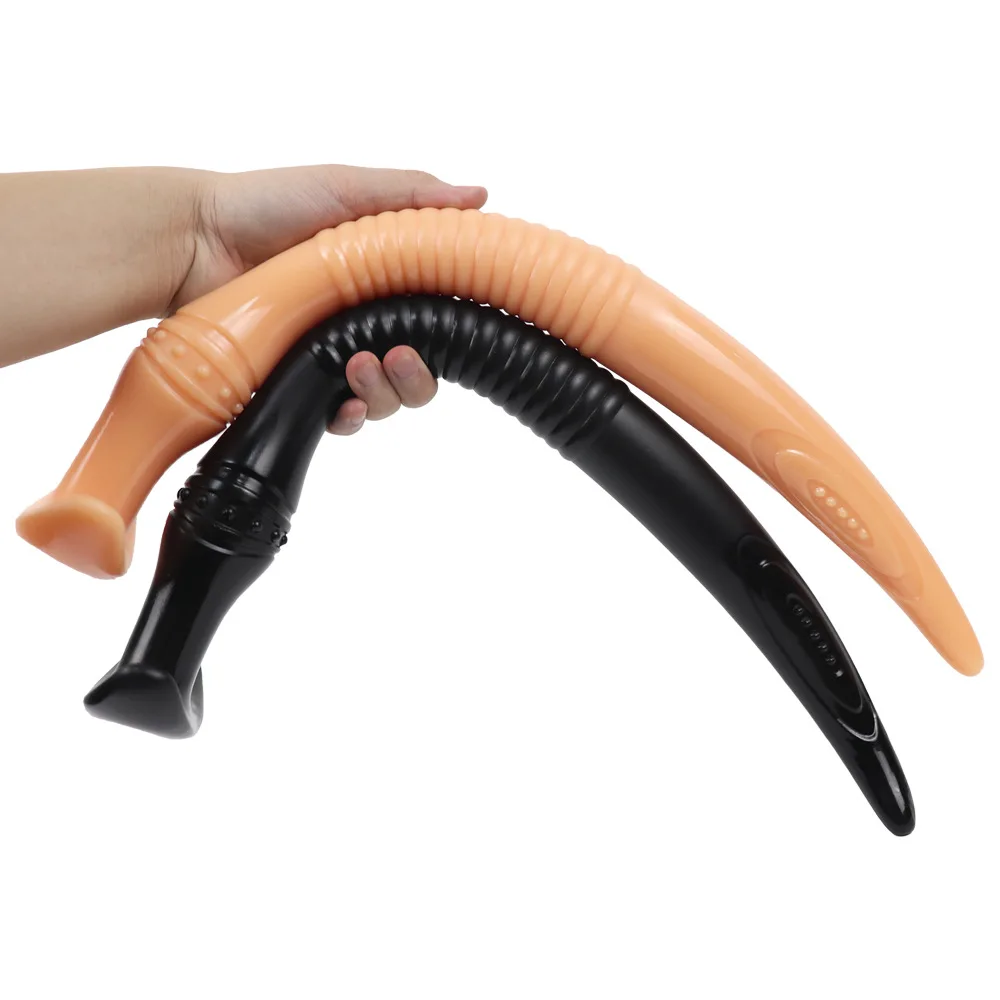 Sfere anali lunghe plug anale in pvc per donna e uomo_voghion.com