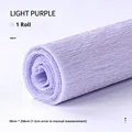1 roll light purple