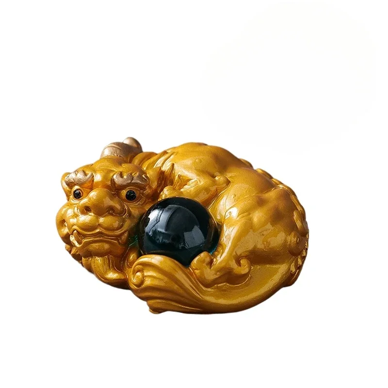 Tea Pet Ornaments Pixiu Resin Tea Pet Decoration