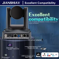 NDI/SDI 4K PTZ Camera 10X 20X zoom Video Conference Live Streaming HDMI USB IP POE 1080P for Church NetMeeting Broadcast Youtube - Image 4