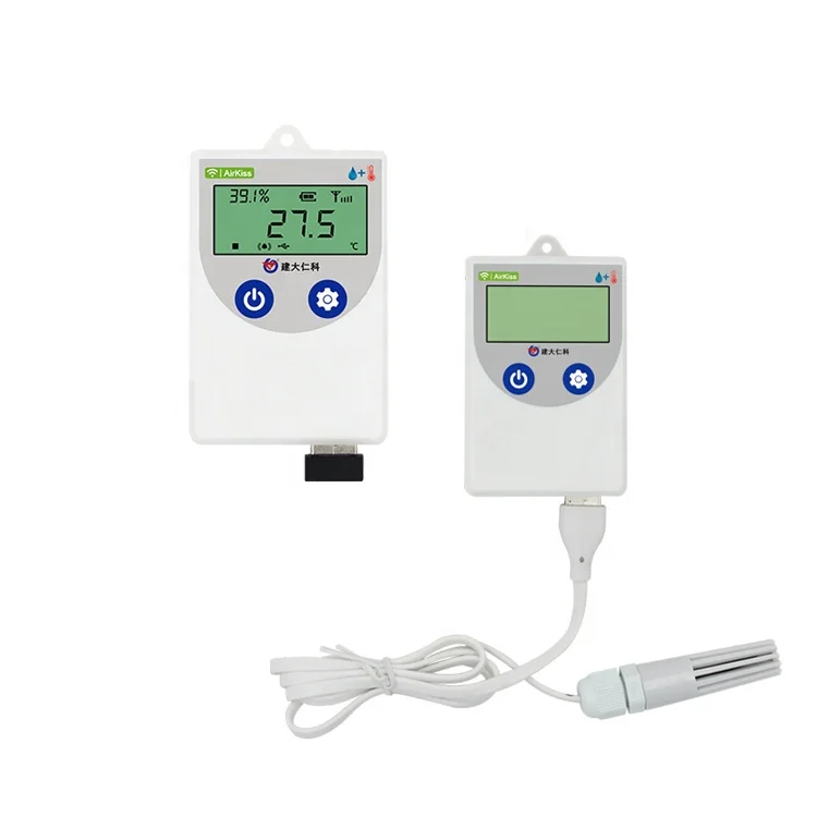 

Smart digital WIFI temperature and humidity sensor real time data logger