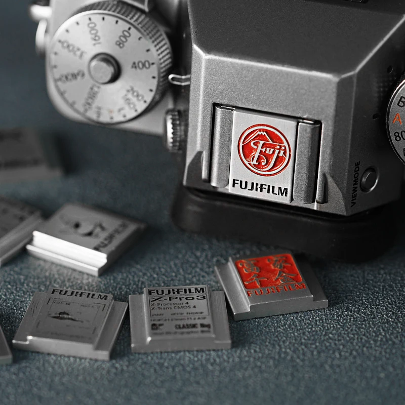 Decorazione Della Fotocamera In Metallo Per Canon Sony A1 A7C Olympus E-M1X Nikon Z8 Zfc Z50 Fujifilm Xt5 Xt4 Xt3 Xs20 Copriscarpe Caldo Per Fotocamer