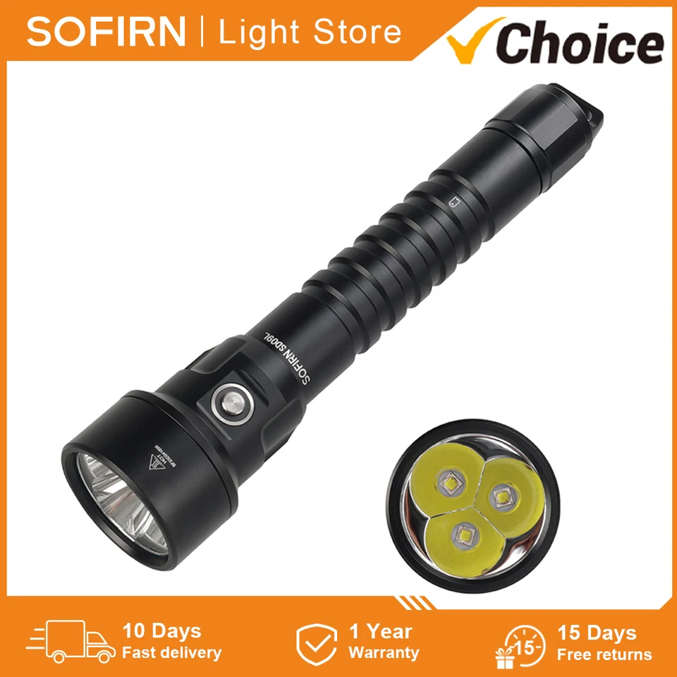 Sofirn SD05 lampe de poche de plongée sous-marine XHP50.2 Super Sofirn SD05 lampe de poche de plongée sous-marine XHP50.2 Super
