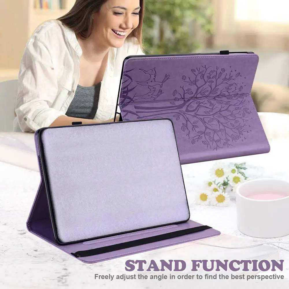 Elegant Deer Design TPU Tablet Cover
