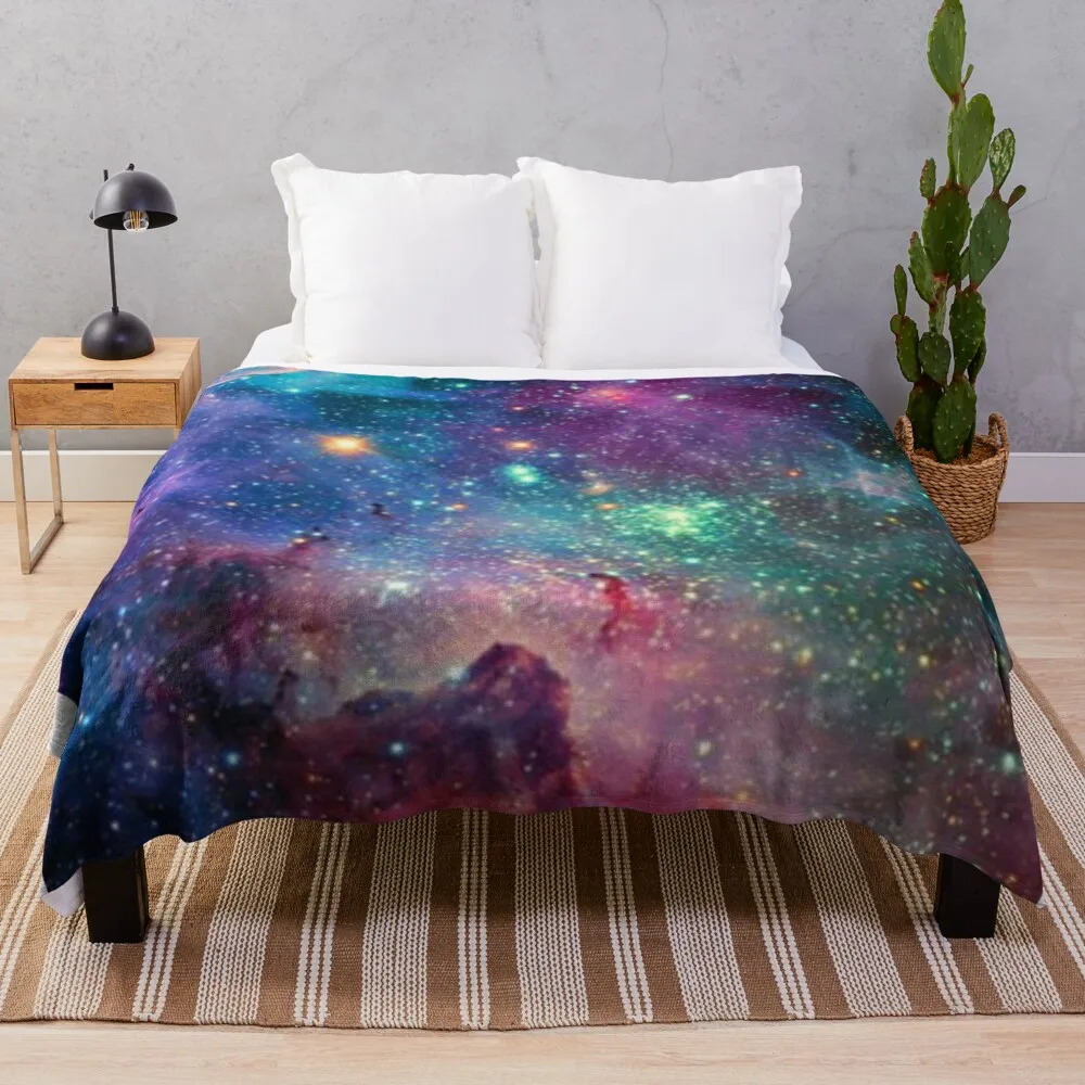 

Galaxy Throw Blanket Single Blanket