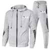 Spring And Autumn New Men's Sportswear 2-piece Set Zipper Jacket Casual Sports Pants Brand Clothing Men Jogging Sportswear Set 3