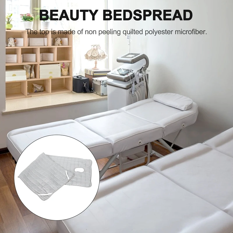 Mattress Cover For Massage Table Bed With Hole, Beauty Salon Pad