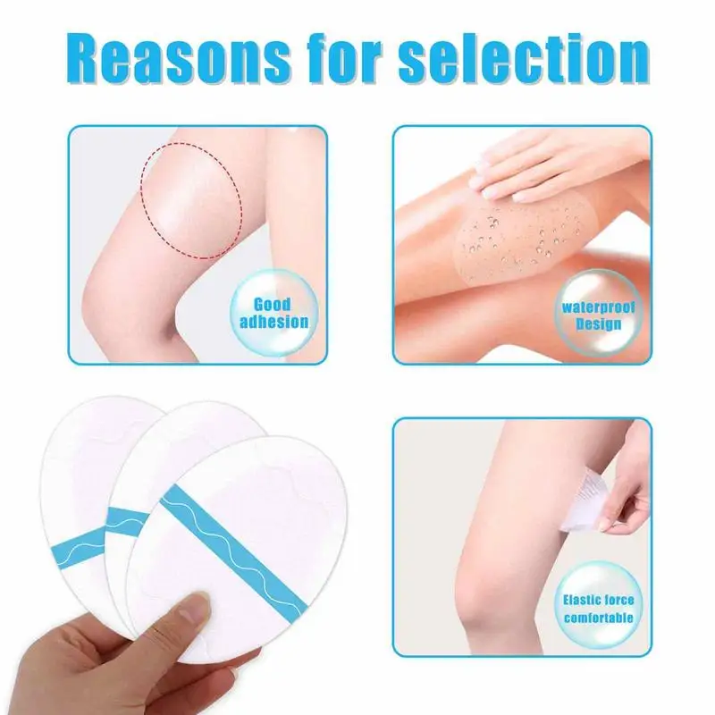 Anti Chafing Pads 10pcs Anti Chafe Thigh Tape Self Adhesive Inner Anti-wear Patch Multifunctional Bands