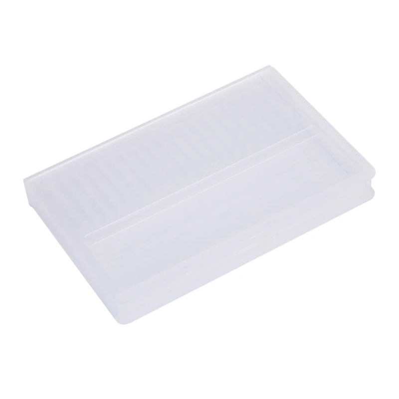 

Clear Drill Bits Storage Box Display for Case Polishing for Head Plast