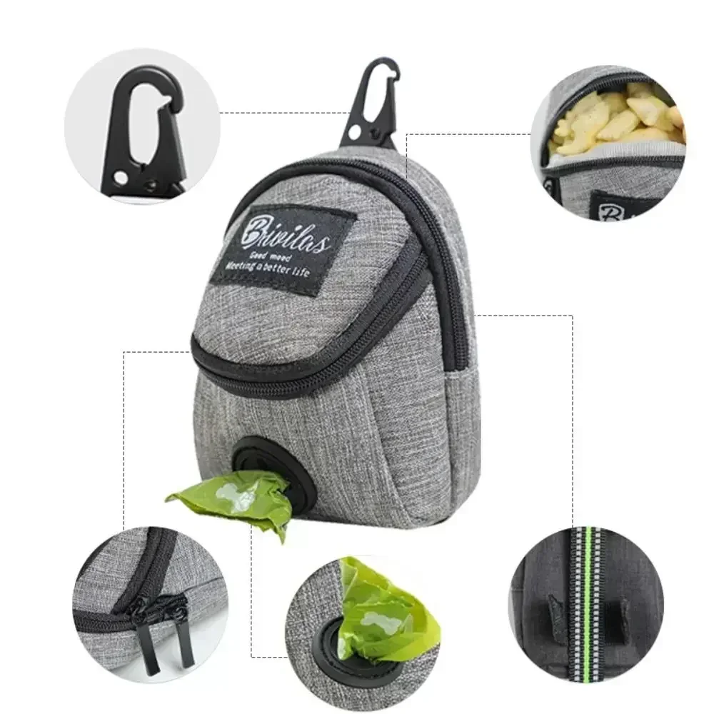 Convenient Outdoor Waist Pouch for Dog Treats & Waste During Training Sessions