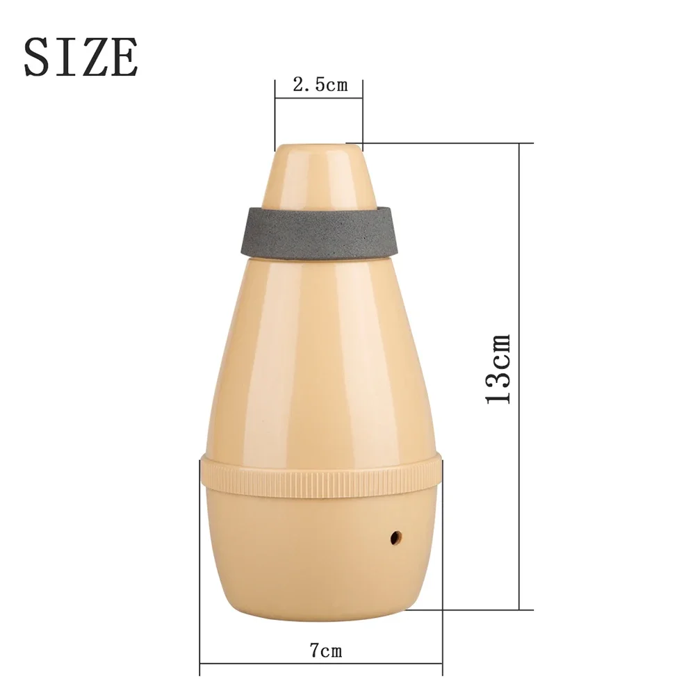Trumpet Silencer Mute For Trumpet Plastic Straight Trumpet Accessories Brass Musical Instrument Parts