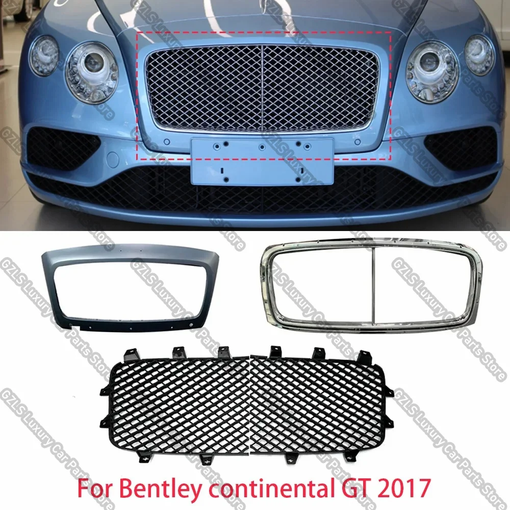 

Auto Parts Front Bumper Grille Radiator Grille Mesh For Bentley continental GT GTC 2012-2017 3W3853651F 3W3853667A 3W3853683