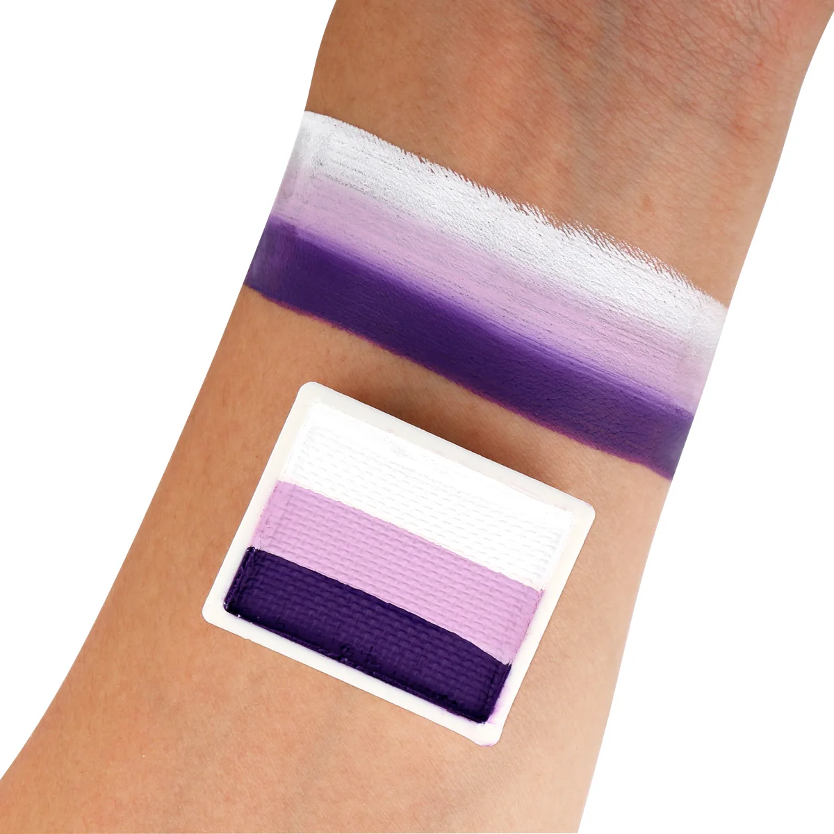 Bowitzki Professional Flower Fairy Face Paint And Body Paint for Kids Adults 12x10gm One Stroke Split Cake Rainbow Halloween