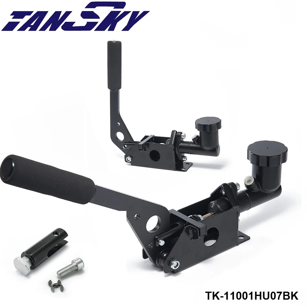 TANSKY Aluminum Hydraulic Drift E-Brake Racing Parking Handbrake Lever Gear Kit Black TK-11001HU07BK