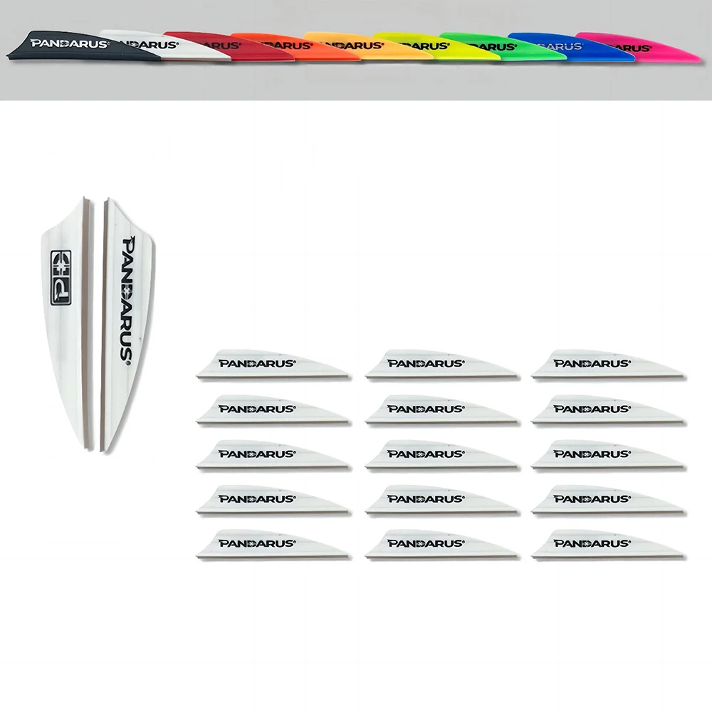 30/50pc PANDARUS 1,89in (48mm) Kunststoff Pfeil Feder AIR Bogenschießen Pfeil Vane für Recurve Compound Bogen Pfeil schießen DIY Zubehör – Detail 15