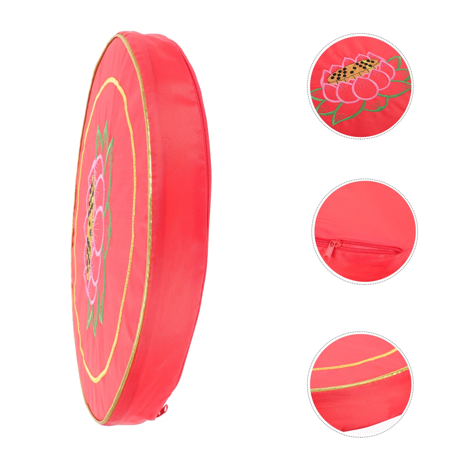 

Meditation Cushion Round Seat Cushion Backrest Pillow Yoga Mat Prayer Mat Kneeling Mat Religious Chanting Supplies