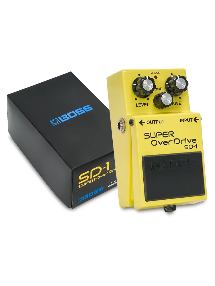 

BOSS SD-1 Super Overdrive уровень педали для гитары/сигнал/привод, регулируемая портативная педаль с моноблоком и питанием от батареи