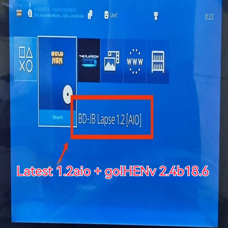 For PS4 JB Disc Suppit FW 9.0-12.02 Syste Tool Mod Game Console