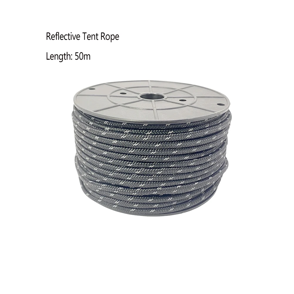 Enhanced Reflective Outdoor Tactical Rope for Survival and Adventure
