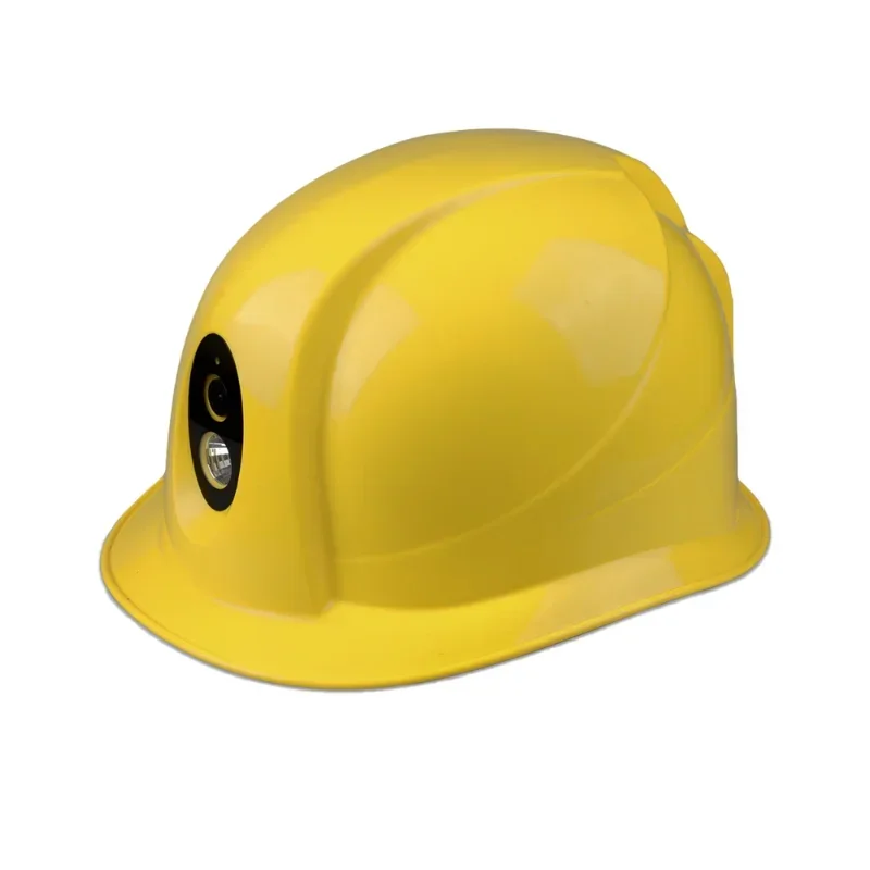 

Helmet with FHD 1080P Camera GPS Positioning LED Lighting 4G Smart Helmet Construction Safety