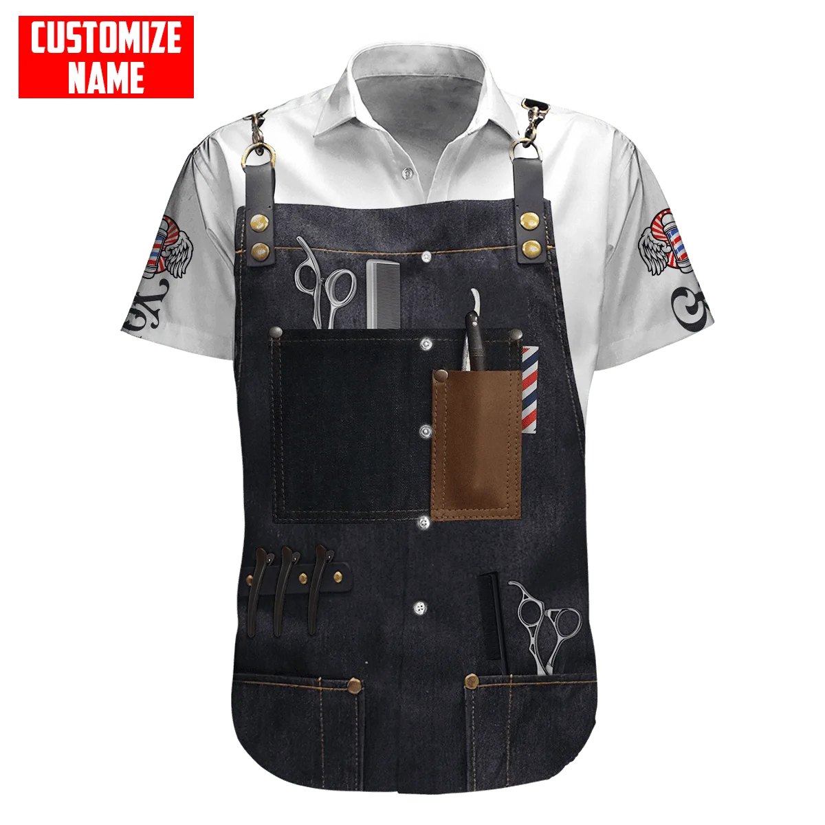 Рисунок 4 - Гавайская пляжная летняя рубашка с коротким рукавом