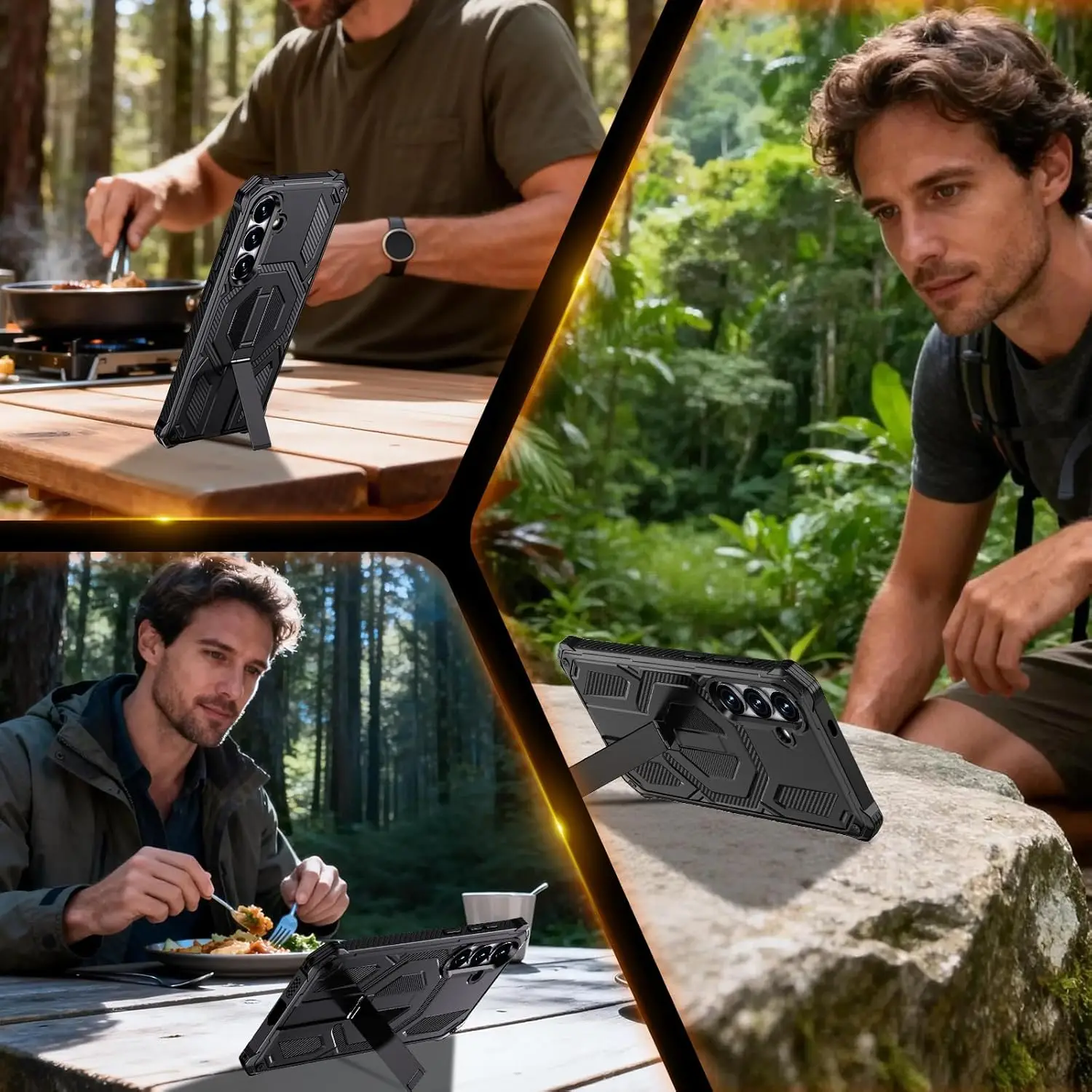 Magnetic Military-Grade Shockproof Protective Case