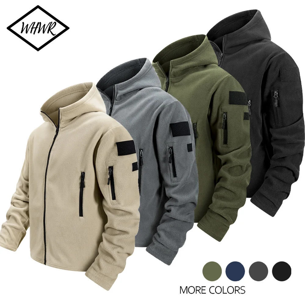 Men's Autumn Hooded Waterproof Windproof Outdoor Sports Jacket