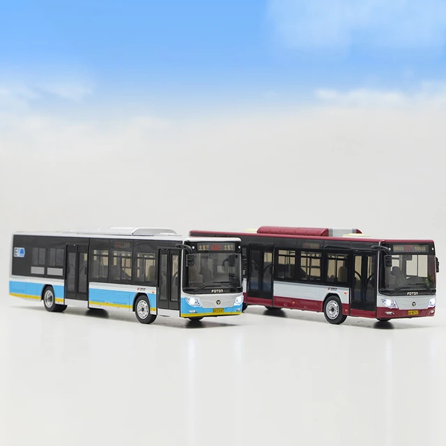 1:43 Scale Skoda 706 Krosa Bus Car Model Beijing Public Transport