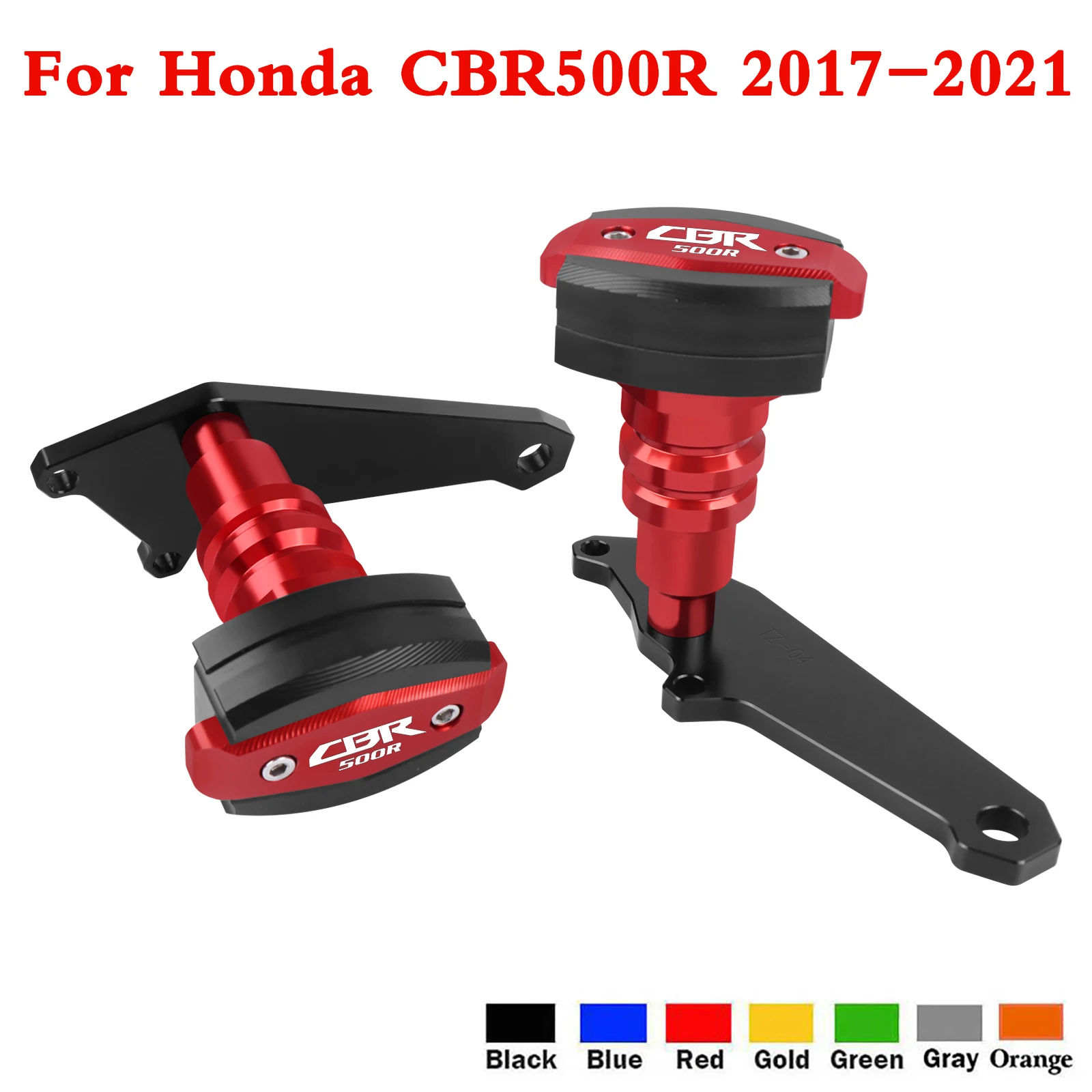 

Для Honda CBR500R CBR500 R CBR 500 R 2017-2020 защита от падения на мотоцикл защитная рамка ползунок защита от ударов протектор
