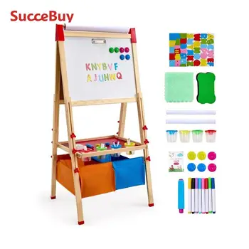 Children’s Magnetic Drawing Board & Standing Art Easel 1