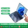 Tablets PC 2 in 1 Gaming Laptops with touch Screen Office Notebooks Netbook PAD 14.1" Intel N100 16GB DDR5 1TB PD Fast Charging 1