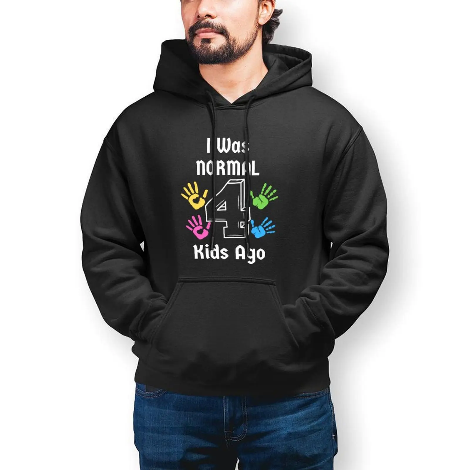 

I Was Normal 4 Kids Ago Essentials Hoodies Autumn Family Children Casual Hooded Shirt Unisex Y2k Cool Printed Oversized Hoodie