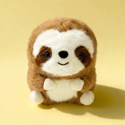 Children's Cartoon Animal Plush Toy - Cute and Soft Stuffed Doll for Girls' Gift and Decor (Sloth)