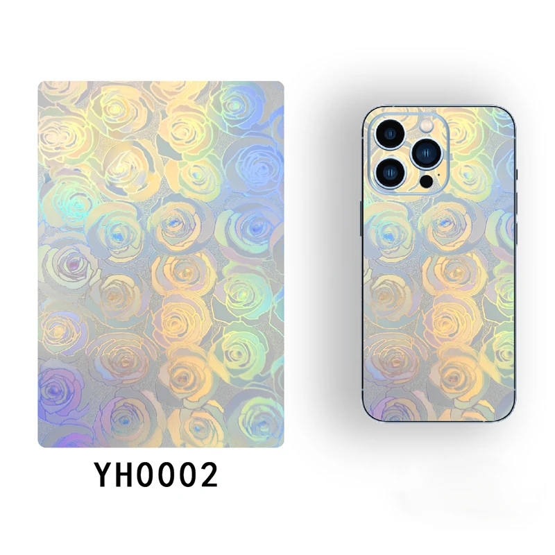 Vormir Laser Embossed Cellphone Skins Sticker Shiny Printing Mobilephone Decorated Back Cover Protector for Film Cutting Machine