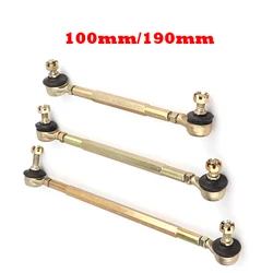 Steering shaft threaded rod, 100mm-190mm m10 with 4-wheel ball joint, 50cc-250cc four-wheel off-road kart modification parts