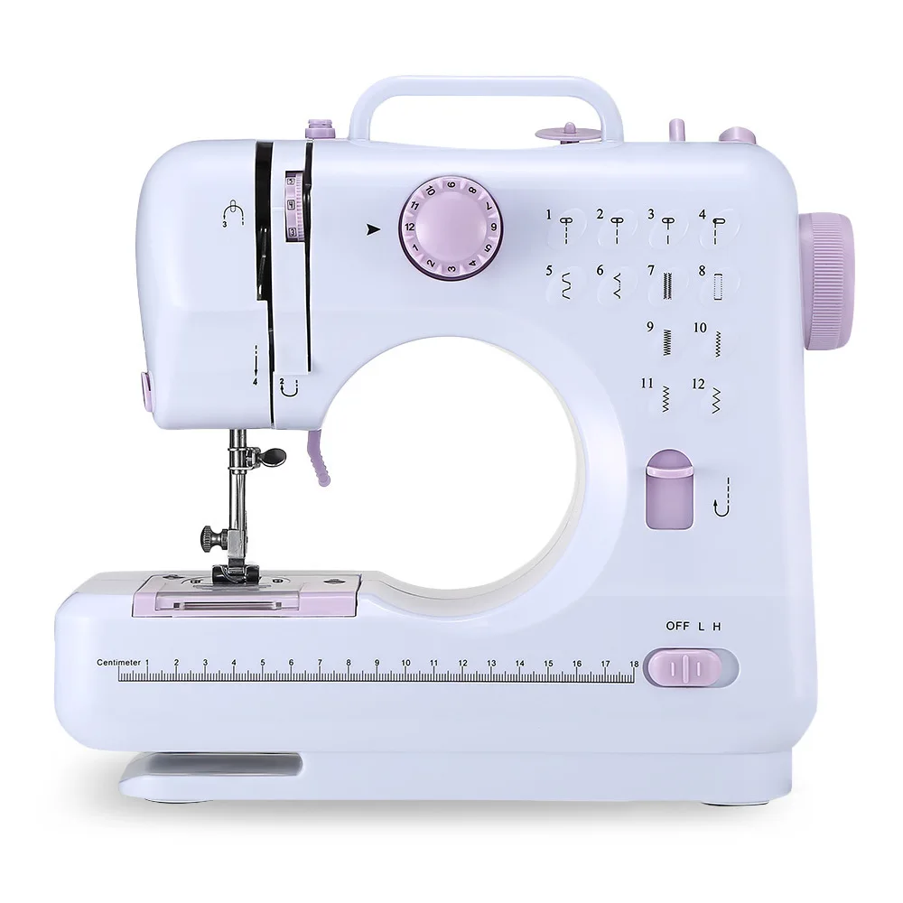Sewing machine 398 new mini home small seaming machine multi-function eat  thick sewing electric sewing machine - AliExpress