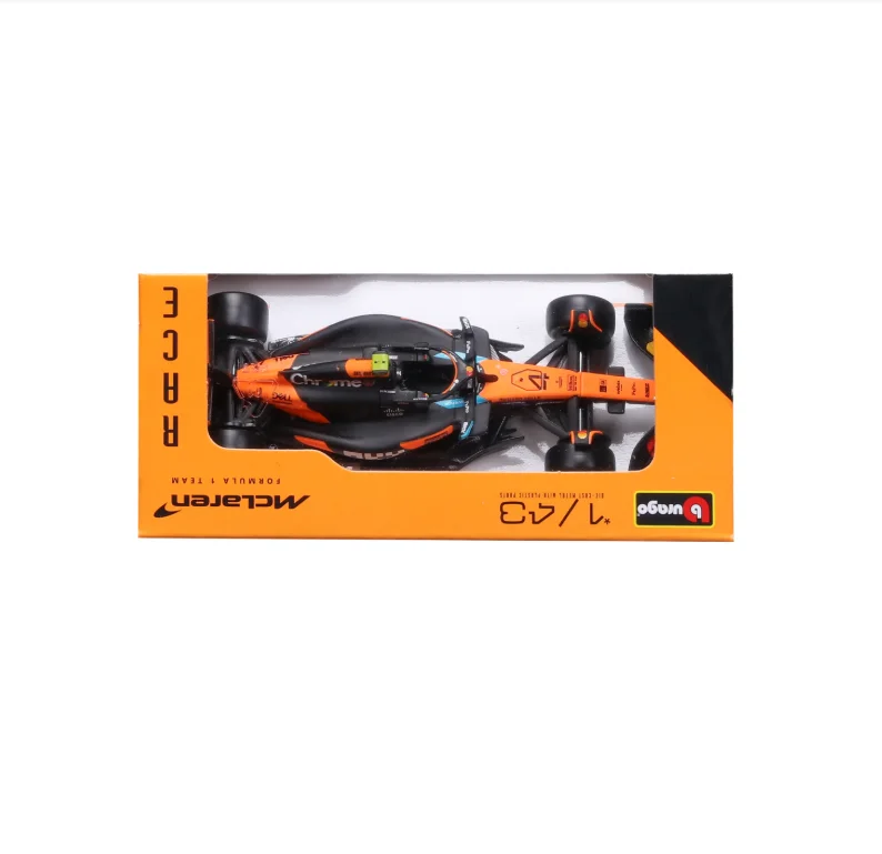 Burago 1:43 McLaren F1 Alloy Car Model - Premium Simulation Decoration & Gift Toy