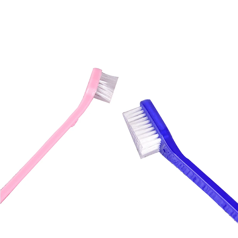 Description Picture 5 of item2PC Super Soft Pet Finger Toothbrush Dog Brush Bad Breath Tartar Teeth Tool Dog Cat Cleaning Supplies