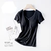 Summer Fashion Short Sleeve Breastfeeding T-shirt Pregnant Women Postpartum Mommy Outing Tops Maternity Mother Nursing Clothes 6