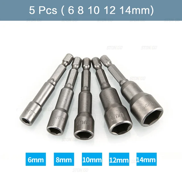 Sourcingmap Pointe 6,3 Mm Tige Hexagonale Magnétique Double