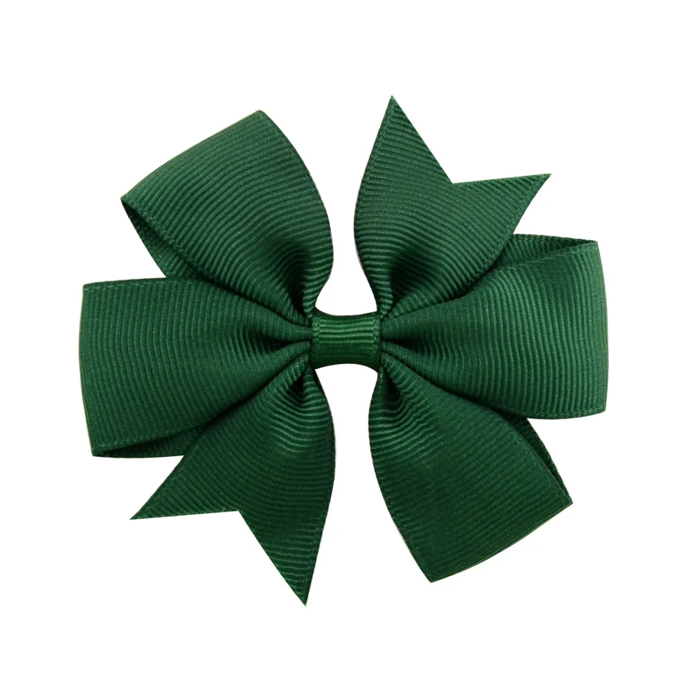 Vibrant Grosgrain Ribbon Hair Bows Clips