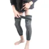 1 PCS Compression Knee Pads Support Sleeve Protector Elastic Kneepad Brace Spring Support  Volleyball Running  Silicone 6