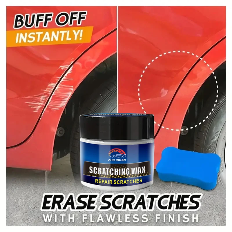 Professional Scratch Repair Cream-Car Paint Scratch Remover, Swirl Mark & Light Damage Fix, Easy-to-Use Formula