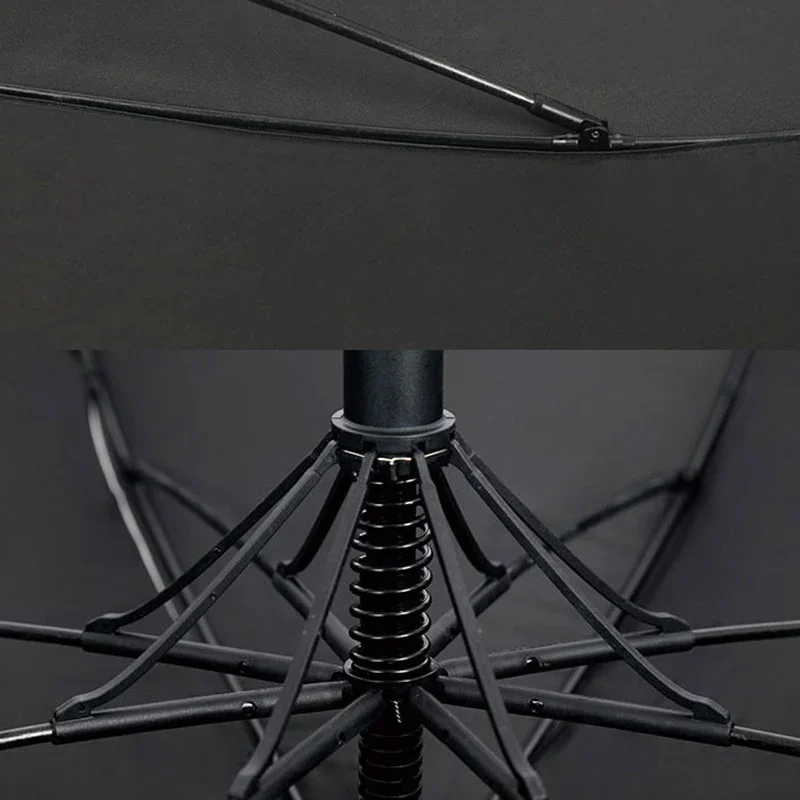 Extra Large Umbrella Titanium Silver Double Layer Sun Protection Umbrella Parasol Outdoor Large Beach Golf Fishing Gift