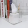 Acrylic Tissue Box Transparent Square Paper Holder For Home Office Car Living Room Bedroom Bathroom Storage Container 1