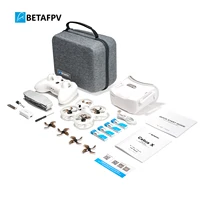 Kit FPV BETAFPV Cetus X version ELRS RTF, drone de course, 3 émetteurs radio, lunettes FPV VR03, quadricoptère RC C04, mini drone, 4 batteries 8