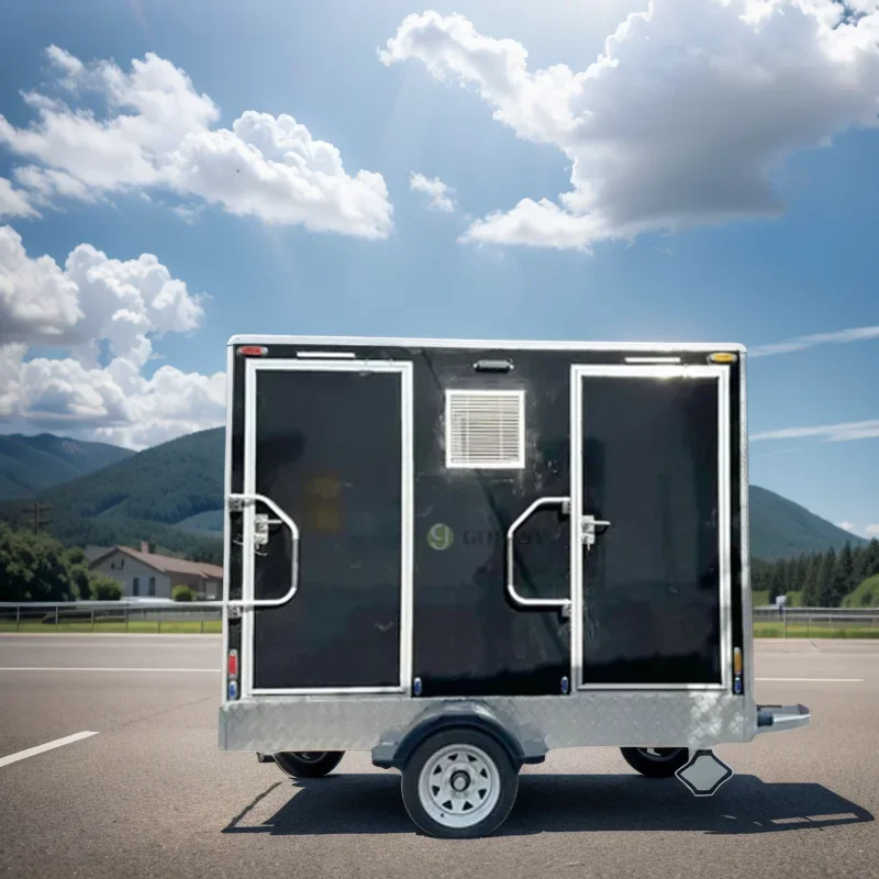 

Лидер продаж, роскошный прицеп для туалета, мобильный роскошный прицеп для ванной, портативный прицеп для туалета для свадеб и приемов на открытом воздухе