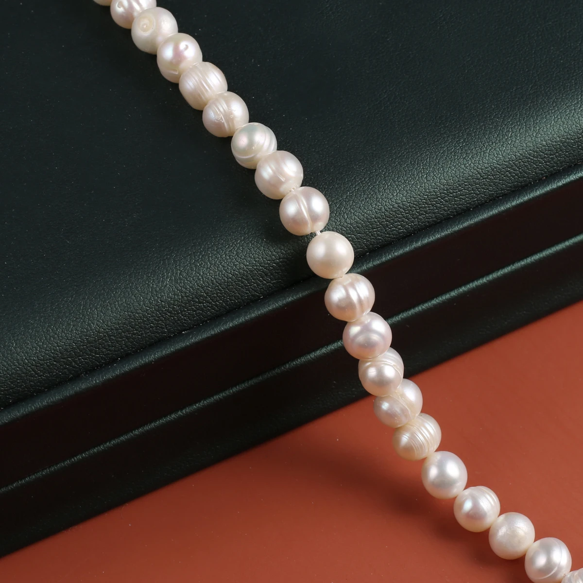 Natural Pearl Punch Bead Plump And Bursting Shape Elegant Appearance For DIY Jewelry Making Handmade Bracelet Necklace