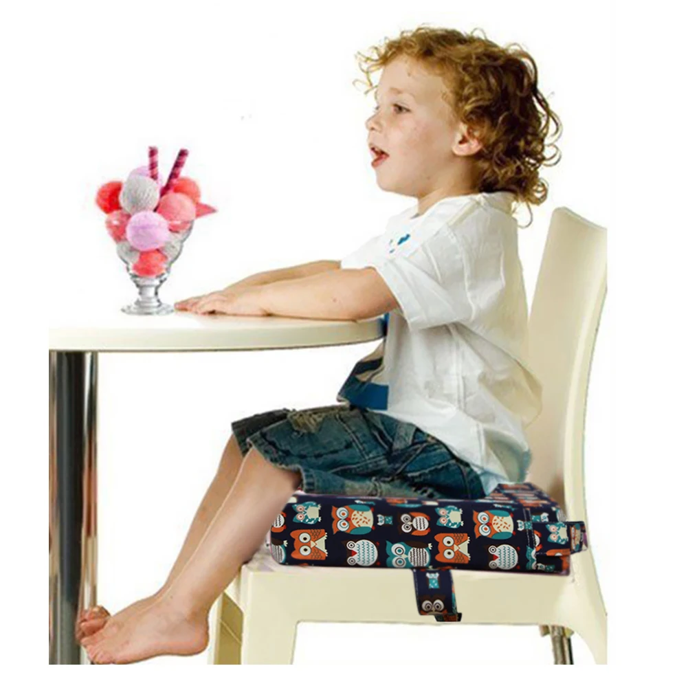 Baby Dining Chair Booster Cushion Removable Kids Highchair Seat Pad Star Chair Heightening Cushion Child Chair Waterproof Seat 3